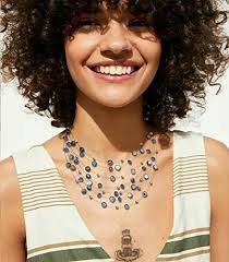 Multi-Layer Boho Shell Beaded Necklace for Women Colorful Crystal Strand  with Silver Beads Statement Collars Necklace and Earrings Costumes Jewelry  Sets for Women