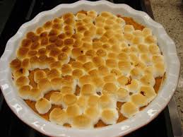 Sweet Potato Marshmallow Casserole Goute Pour La Premiere Fois A Seattle Wa Culinaire Cuisine Gouter