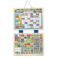 Melissa Doug Magnetic Responsibility Chart Toy At