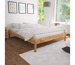 vidaxl bedframe massief eikenhout 180x200 cm naturel online kopen bij vidaxl nl gratis verzending retour verra sengeramme sovevaerelsesmobler mobler ideer