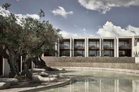 Olea Resort Spa Townhousebedroomdesign Mediterranean Architecture Hotel Architecture Greece Hotels