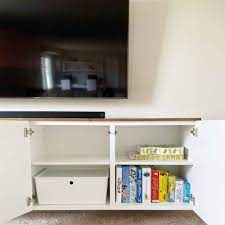 Check spelling or type a new query. Ikea Hack The Easiest Floating Tv Console Free And Unfettered