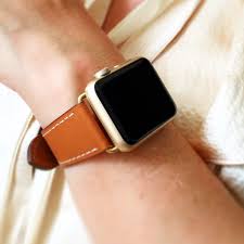 Black And Gold Apple Watch Band Brown Hand Stitched Apple Watch Leather Band With Option For Silver Gold Rose Gold Space Gra Apple Watch Bands Leather Apple Watch Leather Apple Watch Strap