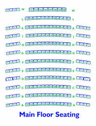 Seating Chart Erie Playhouse