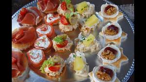 Entrantes fríos y fáciles para navidad. 5 Canapes Frios Muy Faciles Youtube