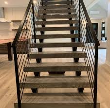 Can i customize my own unique railing and staircase for my house from your company? Double Stringer Floating Stairs Great Lakes Metal Fabrication