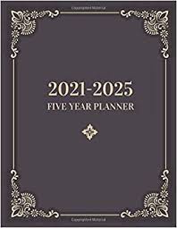 Calendar mockup design in black and white colors. 2021 2025 Five Year Planner Monthly Logbook Calendar And Journal Schedule Organizer 60 Months Calendar With Holidays 5 Year Monthly Agenda 2021 2022 2023 2024 2025 Large Size 8 5x11 And Journals Happy Print Planners 9798649258395 Amazon