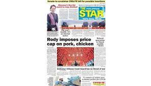 Digital portal of the star group of publications: The Star Cover February 2 2021 Philstar Com