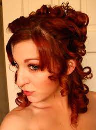 Steampunk Updo Victorian Style Steampunk Wedding Hair Steampunk Hairstyles Gothic Hairstyles
