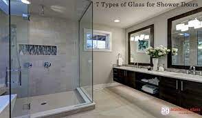 A light gray pocket door is both functional and stylish. 7 Kinds Of Glass Used For Shower Doors