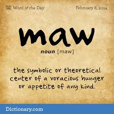 The Definition Of Maw Words Words Matter Unusual Words the definition of maw words words