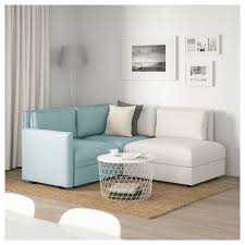This is a new sofa bed that i bought and that was not used. Vallentuna Sectional 3 Seat With Storage Hillared Murum Light Blue White Ikea In 2021 Modular Corner Sofa Vallentuna Corner Sofa