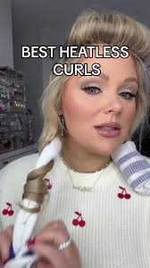 heatless curls🐐 #fyp #hair