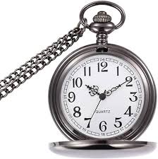 Antique pocket watch lot gold filled ham…. Amazon Com Wior Classic Smooth Vintage Pocket Watch Silver Steel Mens Watch With 14 In Chain For Graduation Xmas Fathers Day Black Watches