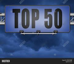 top 50 charts list pop image photo free trial bigstock