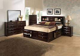 King storage bedroom set easy to maintain in pristine conditions because they are highly resistant to dirt and other. Electra Brown Queen Storage Bedroom Set Local Overstock Warehouse Online Furniture And Mattress Retailer