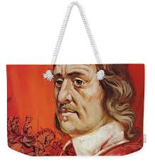 Oliver Cromwell portrait Zip Pouch by Angus McBride