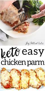 Keto Chicken Parmesan Low Carb Gluten Free Video Keto Recipes Dinner Chicken Parmesan Recipes Keto Diet Food List