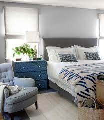 Deep charcoal grays are fitting for traditional bedrooms centered on cocooning. Gray Blue Bedroom 40 Photos How To Arrange The Interior Design In Cold Colors