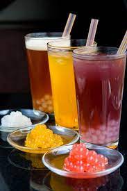 Popping Boba For Fruit Juice Drinks Bubble Tea Recipe Fruit Tea Recipes Bubble Tea