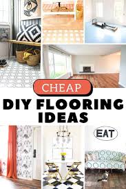 To help you make your flooring decision, we have compiled the pros and cons for five popular types of flooring. 25 Cheap Flooring Ideas Stunning Diy Floors To Try Joyful Derivatives