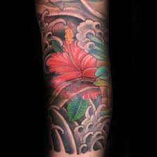 Tattoo art design custom drawing pencil vorlage entwurf. 80 Hibiscus Tattoo Designs For Men Flower Ink Ideas
