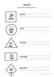 Download and print preschool shapes worksheets for kids. English Esl Shapes Worksheets Most Downloaded 139 Results