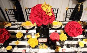 Red And Yellow Wedding Ideas Oh My I Might Like This More Than Grey And Yellow Red Yellow Weddings Yellow Wedding Favors Yellow Wedding Decorations