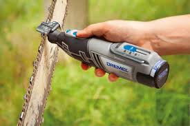 3.7 out of 5 stars. Dremel 8100 With Chainsaw Sharpening Attachment 1453 Chainsaw Sharpener Dremel Chainsaw Sharpener Chainsaw