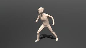 Pin By Chroma3d On Low Poly Kids 3d Models In 2020 Low Poly 3d Models 3d Model Kids Fighting