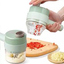 Cortador Eléctrico de Verduras 4 en 1 | plazaVea - plazaVea