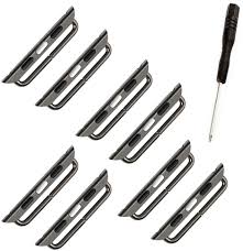 Help tutorials coding ground operations. Buy Watch Strap Connector Stainless Steel Adapter Replaceable Metal Connection Adapter Connection Watch Strap With Replacement Tool Compatible With Apple Watch Band 42mm 44mm Black 4 Pair Online In Vietnam B07ytn8vy4