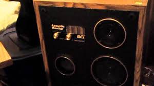 Acoustic Monitor Db Iv Youtube