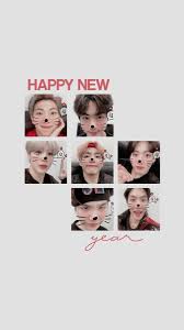 Facebook 190204 Bts Happy New Year S Day 2019 Bts Wallpaper Bts Facebook Happy New Year Wallpaper