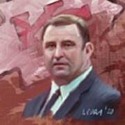 Hank Stram #1 by Lee Percy