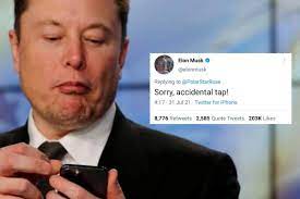 Elon reeve musk frs is an entrepreneur and business magnate. Elon Musk Blames Accidental Tap For Following Twitter User Internet Feels The Burn