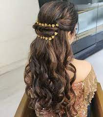 Criss Cross Engagement Hairstyle Engagement Hairstyles Hair Styles Stylish Hair
