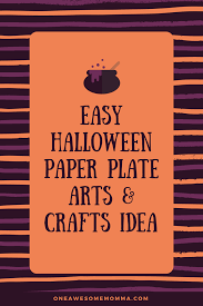 Check spelling or type a new query. Easy Halloween Paper Plate Arts Crafts Idea