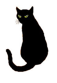 Silhouette Clip Art Black Cat Drawing Black Cat Tattoos Cat Drawing