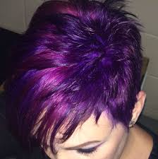 You can't but fall in love with one of these 35 styles! Purple And Pink Short Pixie Hair Short Hair Styles Hair Styles Short Hair Styles Pixie