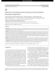 Fariba padidar in lüdinghausen vorhanden. Pdf Detection Of Neonatal Jaundice By Using An Android Os Based Smartphone Application