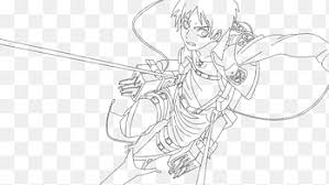 Eren himself admitted that all he had inside him was hate. Mangaka Line Art Cartoon Character Sketch Eren Jaeger White Monochrome Png Pngegg