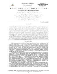 Universiti sains malaysia kampus, kesihatan jalan raja. Pdf The Influence Of Hrm Practices Towards Pheis Non Academic Staff Intention To Stay A Conceptual Model
