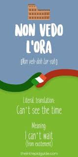 No Veo La Hora Italianlessons Aprender Italiano Palavras Em Italiano Vocabulario Italiano