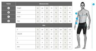 65 Exact Arena Swimsuit Size Chart