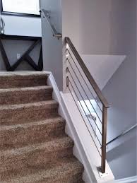 This article defines winder stairs refers to building code specifications, construction specs, and inspection details for winder, curved or angular stairs: Stainless Steel Handrail Stair Railing Great Lakes Metal Fabrication