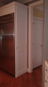 Maybe you would like to learn more about one of these? The End Of This Refrigerator Panel Was Finished By Creating 2 Frames With 1 Wide Molding Refrigerator Cabinet Ikea Sektion Cabinets Refrigerator Panels