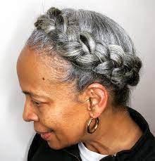Wispy bangs for long hair. Square Measure Women Essentially 50 Likewise Out Of Date En Route For Exhibit Braids Braided Hairstyles For White Women Over 60