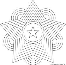 Stern Mandala Für Kinder Ab 10 Jahren