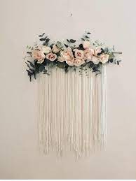 Bohemian wall decor ukutabs shallow meaning. Girls Nursery Decor Girls Crib Nursery Bohemian Nursery Wall Etsy Hanging Flower Wall Nursery Decor Girl Pink Nursery Decor